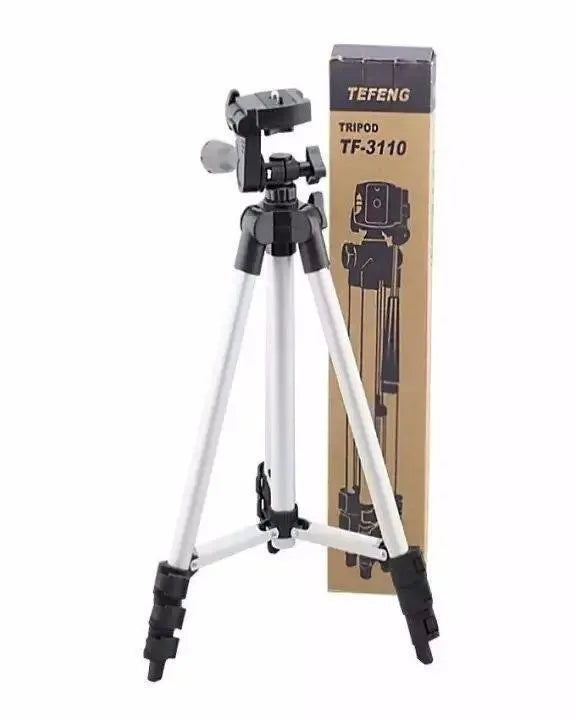 Adjustable Tripod Stand for Mobile & Camera – Universal Phone Clip for Vlogging, Reels, Photography & Video Recording