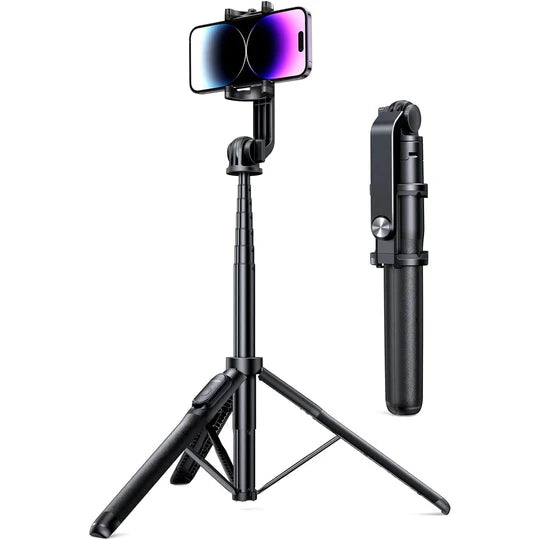R1s Bluetooth Selfie Sticks Tripod Stand With Remote