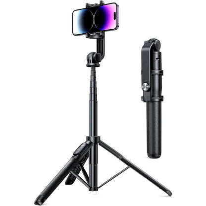 R1s Bluetooth Selfie Sticks Tripod Stand With Remote