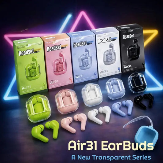 Air 31 Earbuds Wireless - Wireless Audio Device Built For Sound Streaming And Daily Listening Activity (Random Color)